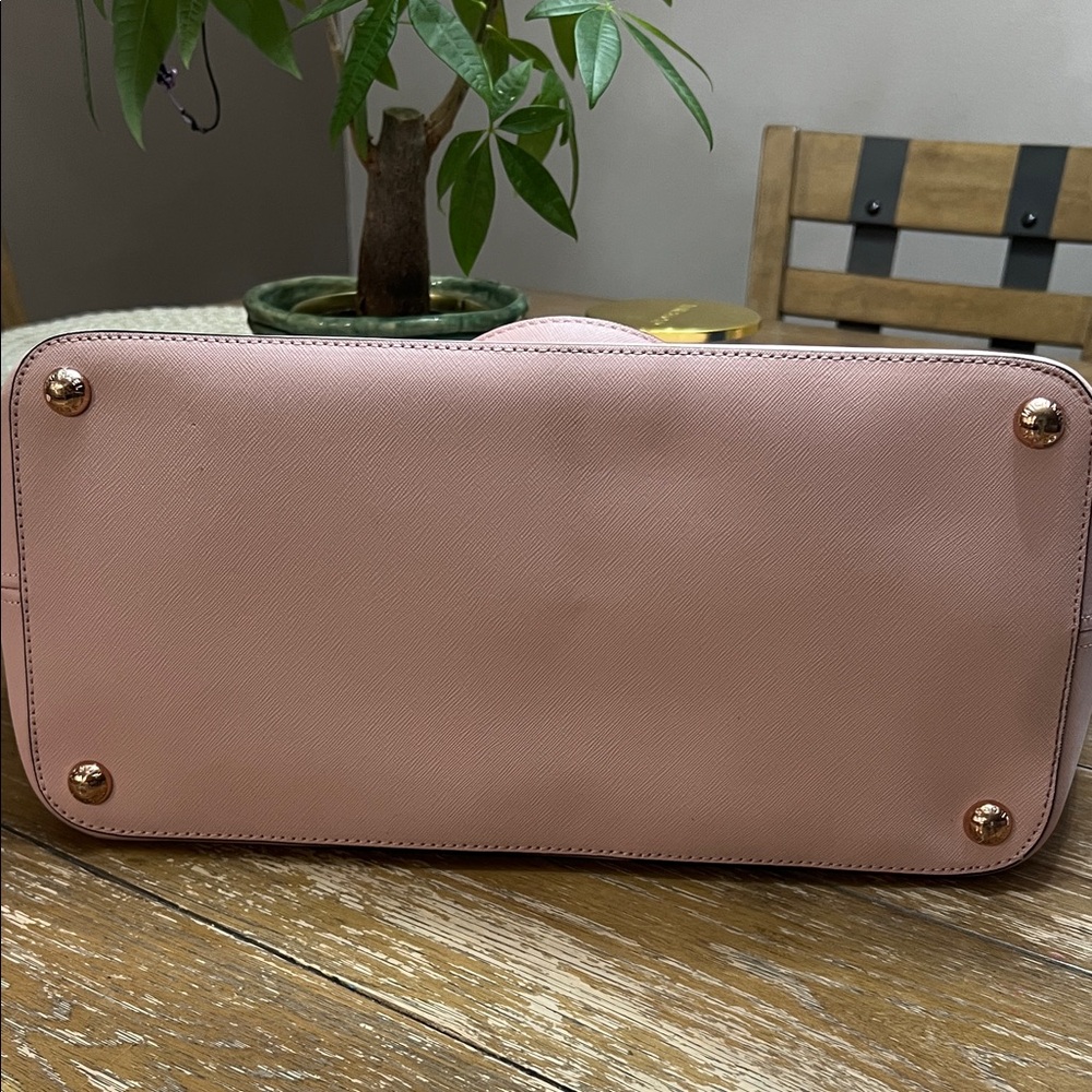 Michael Kors Blush Pink Perforated Tote - Picture 6 of 12
